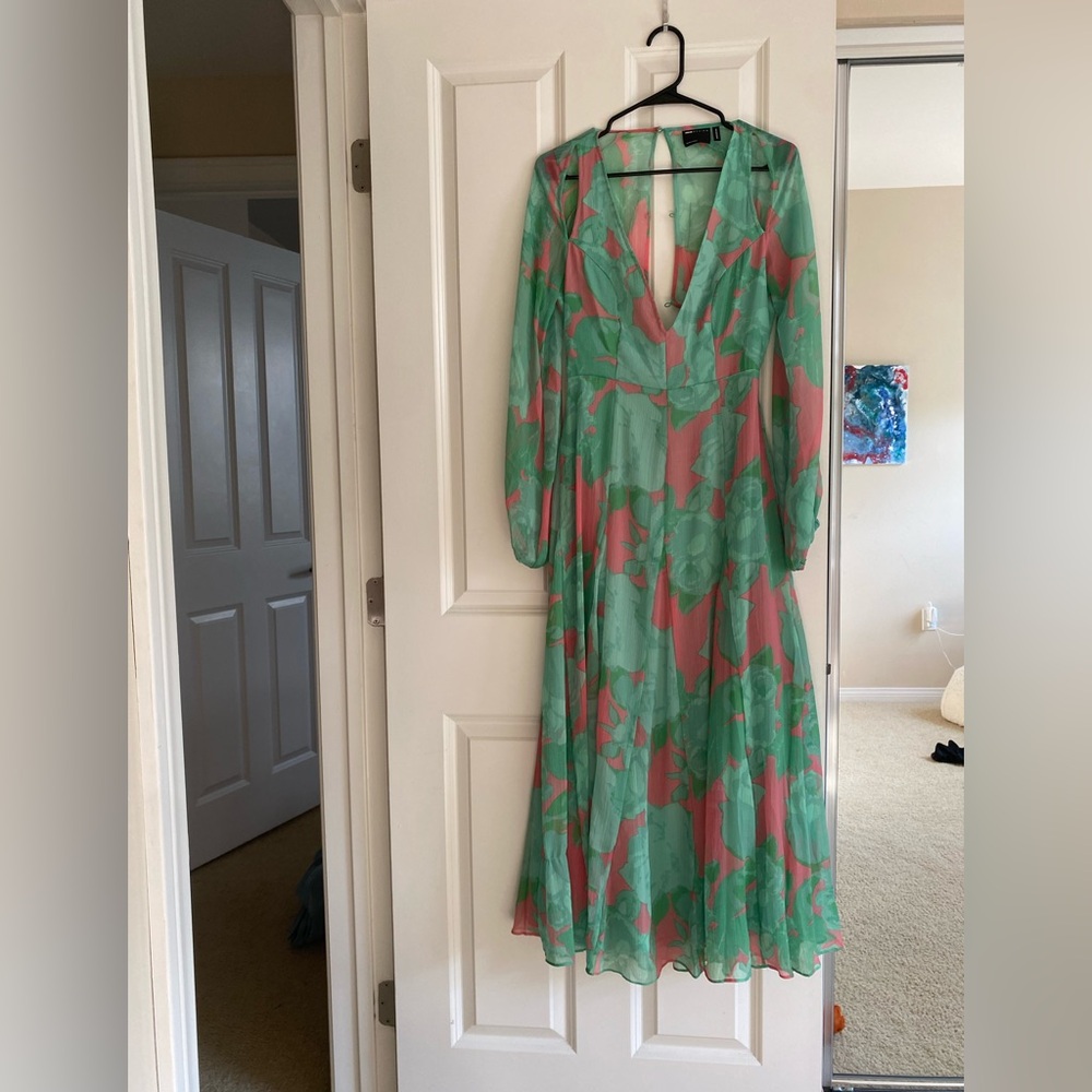 ASOS Design Floral Maxi Dress